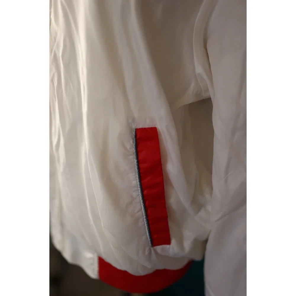 Vintage 80s Coca-Cola Jacket 100 Year Anniversary Size: M Red & White Jacket